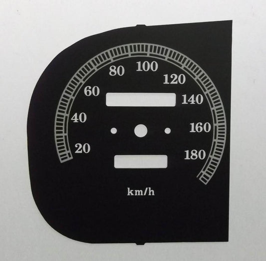Lockwood Harley Davidson FLHS KMH BLACK Dial Conversion Kit C856