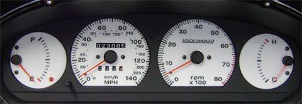 Lockwood Fiat Bravo 1995- RED (G) Dial Kit 400TT