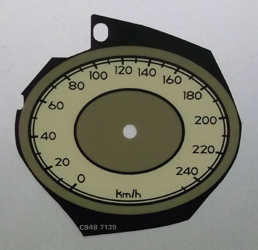 Lockwood Rover 75 KMH CREAM Dial Conversion Kit C948