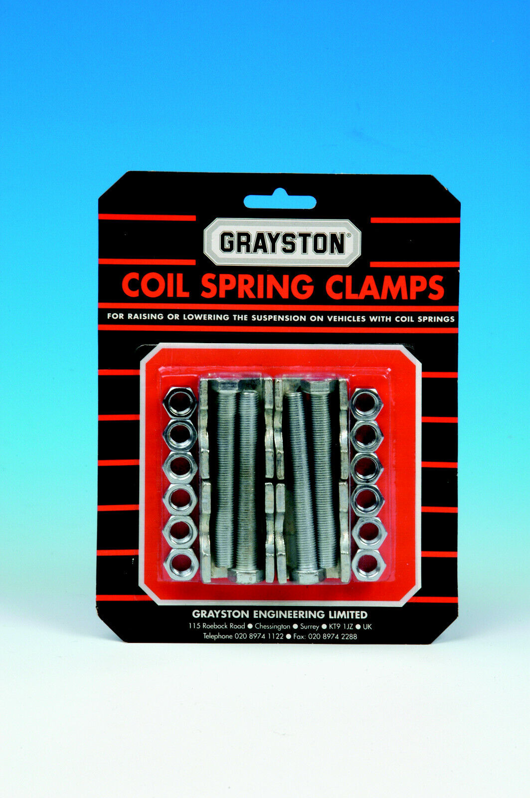Coil Spring Clamps- Lifiting or Lowering