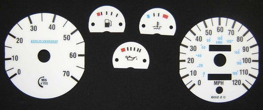 Lockwood Ford Escort Mk2 WHITE (ST) Dial Kit 8012