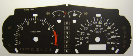 Lockwood Suzuki Jimny BLACK Dial Conversion Kit C291