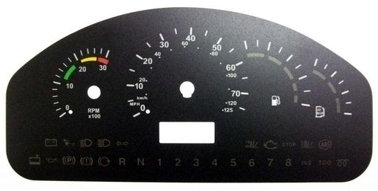 Lockwood Mercedes Unimog BLACK Dial Conversion Kit C527