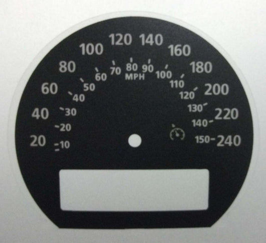 Lockwood BMW X3 KMH on Outside GREY Dial Conversion Kit C487KM