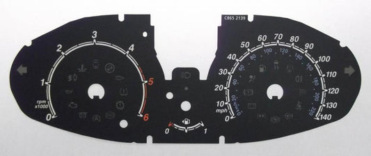 Lockwood Ford B-Max Diesel BLACK Dial Conversion Kit C865