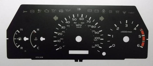 Lockwood Toyota Hiace BLACK Dial Conversion Kit C721