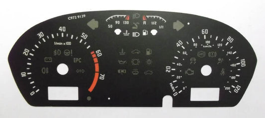 Lockwood Skoda Fabia Mk1 (6Y) 1999-07 Petrol BLACK Dial Conversion Kit C972