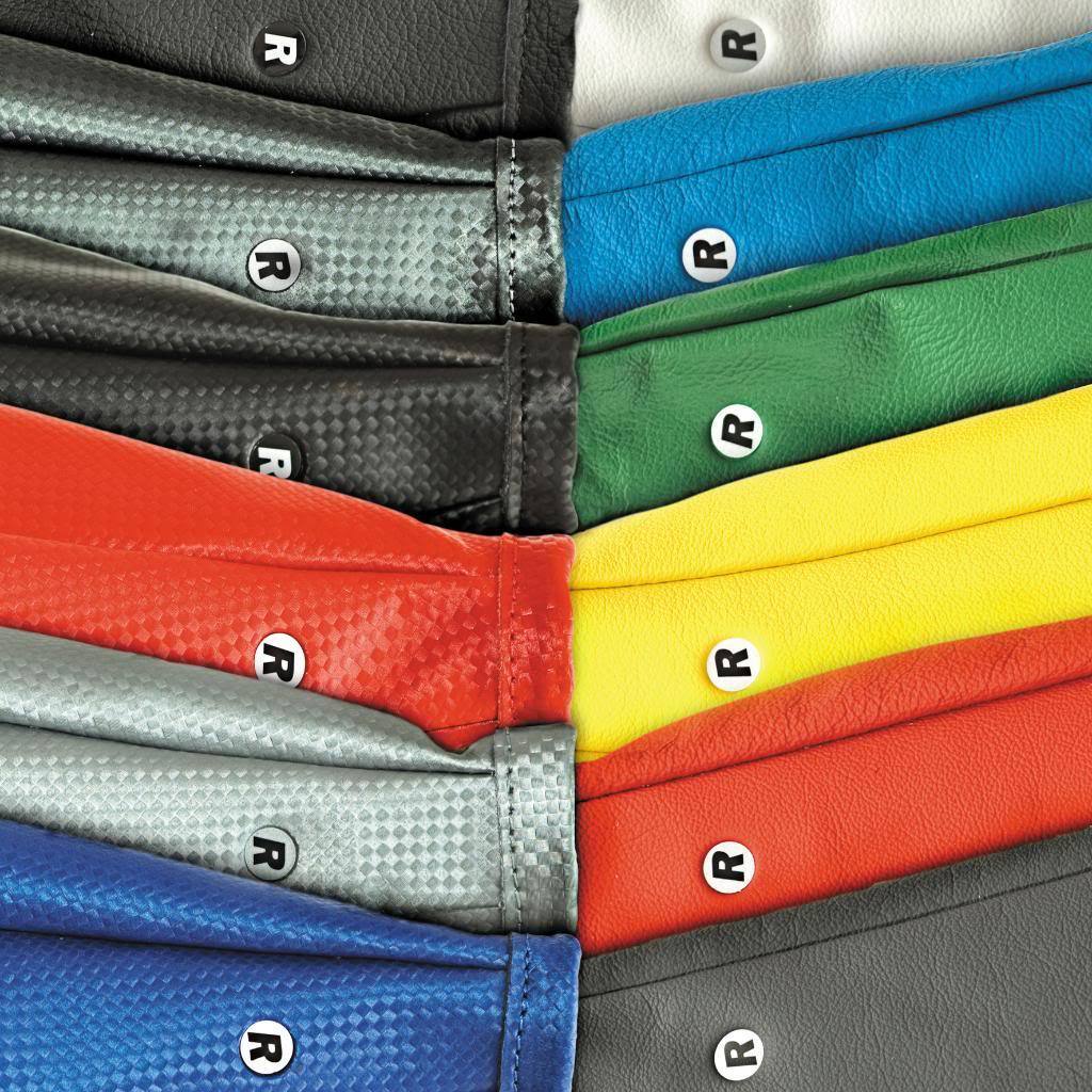 Richbrook Gear Shaft Gaiter (280mm) Red Carbon Look (4205.11) UNUSED RETURN