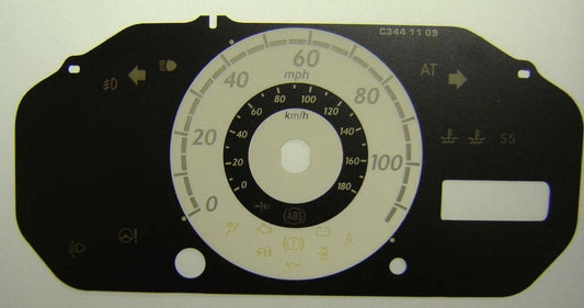 Lockwood Mazda 2 Mk3 2007- BLACK/CREAM Dial Conversion Kit C344