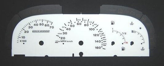Lockwood Renault Laguna Mk1 160MPH WHITE (ST) Dial Kit 44EEE
