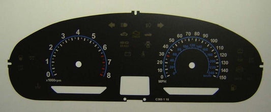 Lockwood Kia Magentis BLACK Dial Conversion Kit C365