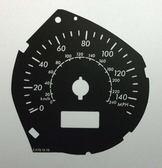 Lockwood BLACK Dial Conversion Kit for Subaru Tribeca C478