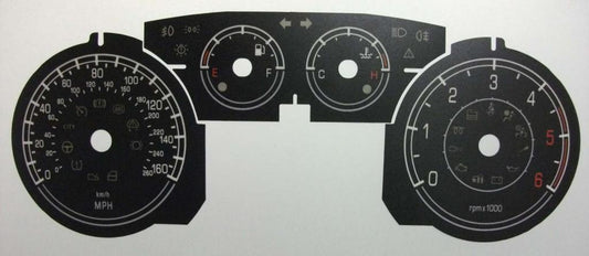 Lockwood Fiat Bravo BLACK Dial Conversion Kit C497