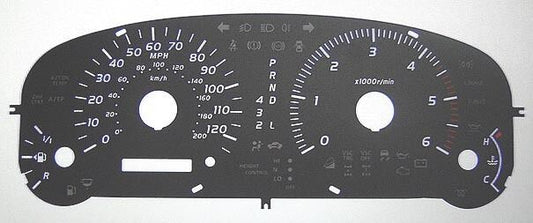 Lockwood Toyota Land Cruiser BLACK Dial Conversion Kit C108