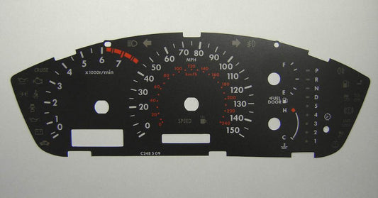 Lockwood Mitsubishi 380 BLACK Dial Conversion Kit C248