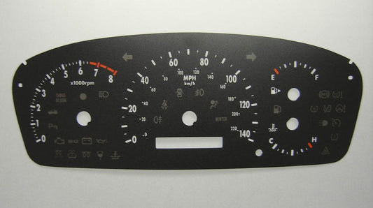 Lockwood Chevrolet Epica Petrol BLACK Dial Conversion Kit C262