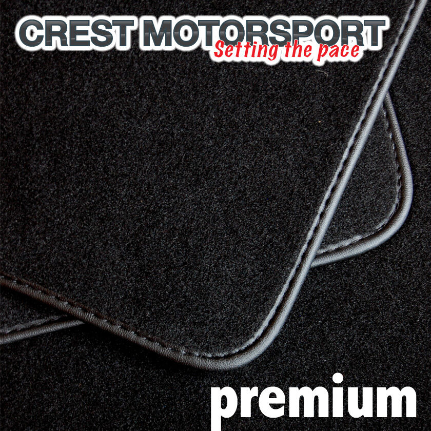 MERCEDES B-CLASS W245 2005 on (No Clips) PREMIUM Tailored Black Car Floor Mats