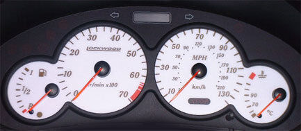Lockwood Peugeot 206 Petrol Early Models - without Oil WHITE (A) Dial Kit 400XX