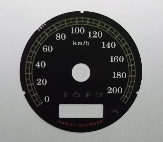 Lockwood Harley Davidson XL2 BLACK Dial Conversion Kit C811
