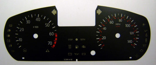 Lockwood Renault Clio BLACK Dial Conversion Kit C399