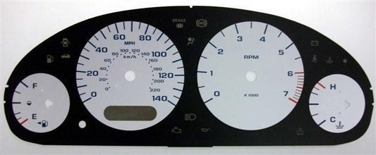 Lockwood Chrysler Voyager Mk4 2001-2007 GREY Dial Conversion Kit C268
