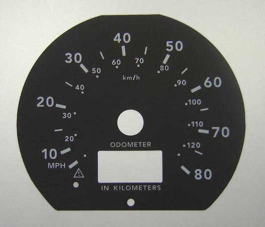 Lockwood Isuzu Truck BLACK Dial Conversion Kit C132
