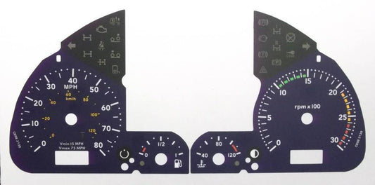 Lockwood Iveco Stralis BLUE Dial Conversion Kit C898