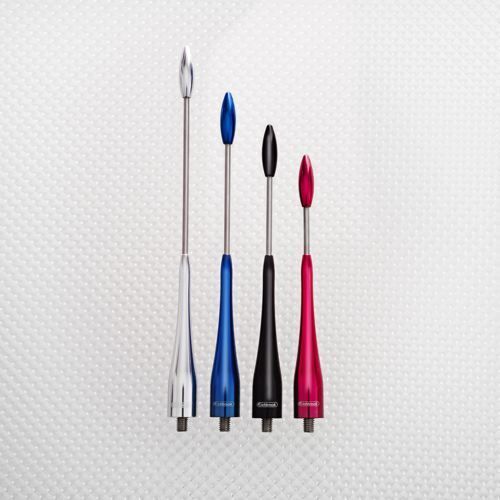 Richbrook Anti-Theft Car Aerial/Radio Antenna 'Original' SILVER Alloy