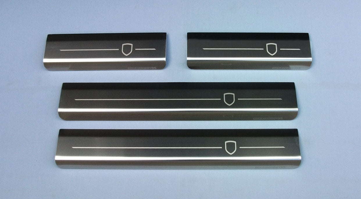 Lockwood Sill Protectors Porsche Cayenne (Stripe & Shield) 4-Door 2010- (K195)