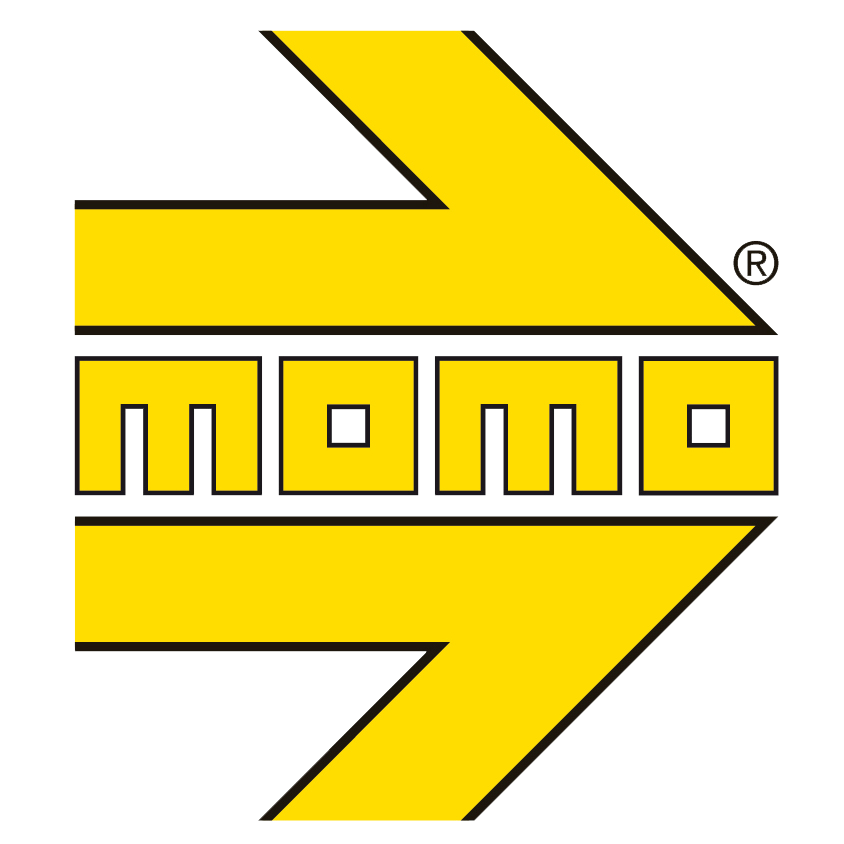 Momo Steering wheel (street) - NERO - BLACK  LEATHER/SUEDE Ø350mm
