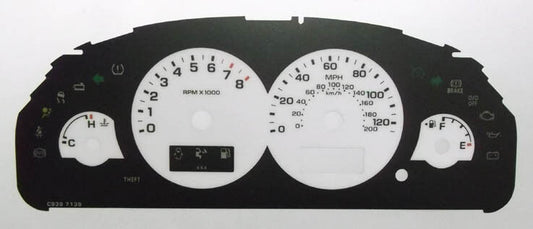 Lockwood Ford Maverick BLACK & WHITE Dial Conversion Kit C939