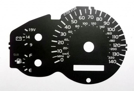 Lockwood Toyota Landcruiser BLACK Dial Conversion Kit C725
