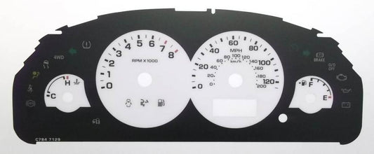 Lockwood Ford Maverick BLACK & WHITE Dial Conversion Kit C784