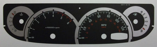 Lockwood SsangYong Rodius BLACK Dial Conversion Kit C511