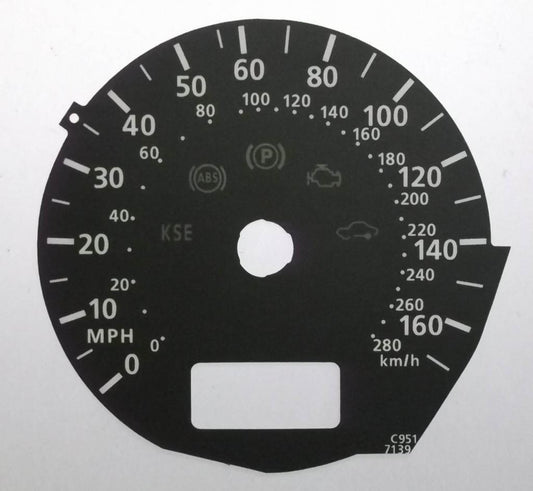 Lockwood Audi A8 BLACK Dial Conversion Kit C951