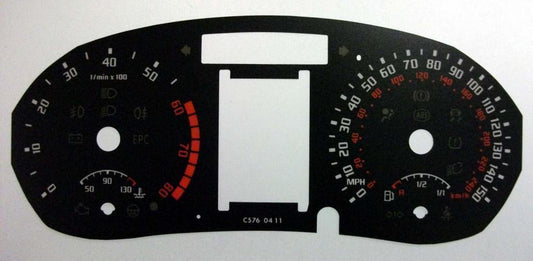 Lockwood Skoda Fabia Mk1 (6Y) 1999-07 1.2 Petrol BLACK Dial Conversion Kit C576