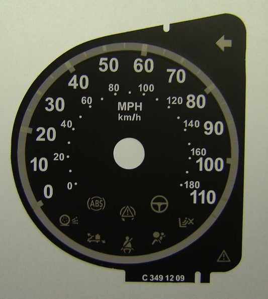 Lockwood Fiat Ducato BLACK Dial Conversion Kit C349