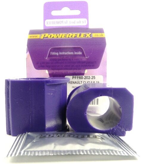 POWERFLEX Front Anti-Roll Bar Chassis Mount Bush 25mm PFF60-202-25 (Inc 172/182)