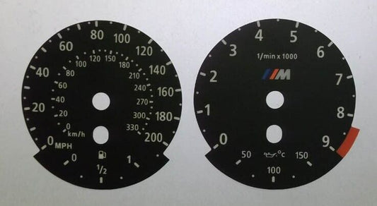 Lockwood BMW M3, M5 & M6 KHM to MPH Dial Conversion Kit C993