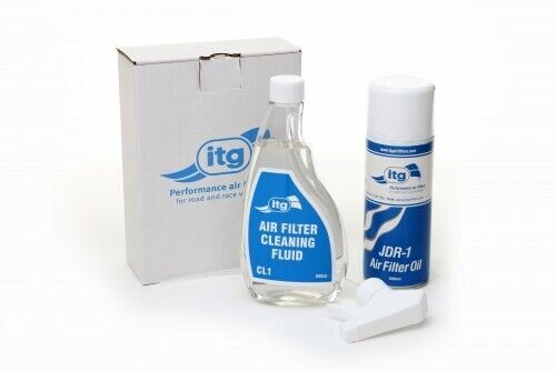 ITG Air Filter Cleaning Kit, Cleaning Fluid & Light Dust Retention Spray