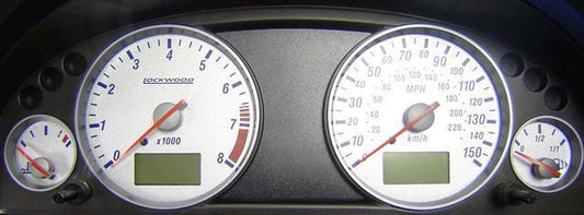 Lockwood Ford Mondeo Mk3 2000- Petrol WHITE (G) Dial Kit 400MM