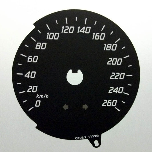 Lockwood Ford S-Max KMH BLACK Dial Conversion Kit C681