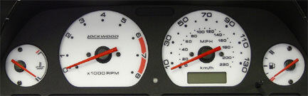 Lockwood Rover 25 130MPH BLUE (ST) Dial Kit 44VV