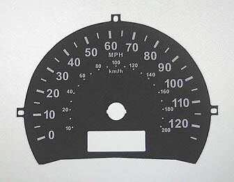 Lockwood Kia Sedona 1999- BLACK Dial Conversion Kit C112