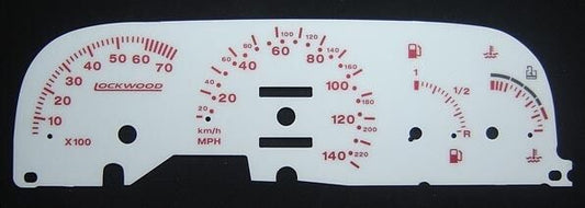 Lockwood Renault Laguna Mk1 140MPH SILVER (ST) Dial Kit 44HHH