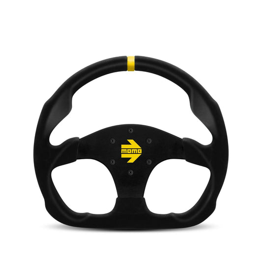Momo Steering wheel (track) - MOD. 30 - BLACK SUEDE Ø320mm