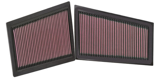 K&N Air Filter Element 33-2940 (Performance Replacement Panel Air Filter)