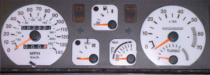 Lockwood Renault R5 Turbo GREEN (A) Dial Kit 400H