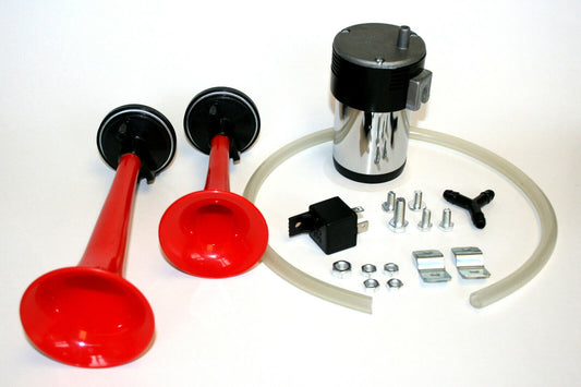 Twin Trumpet Air Horn Kit 12v