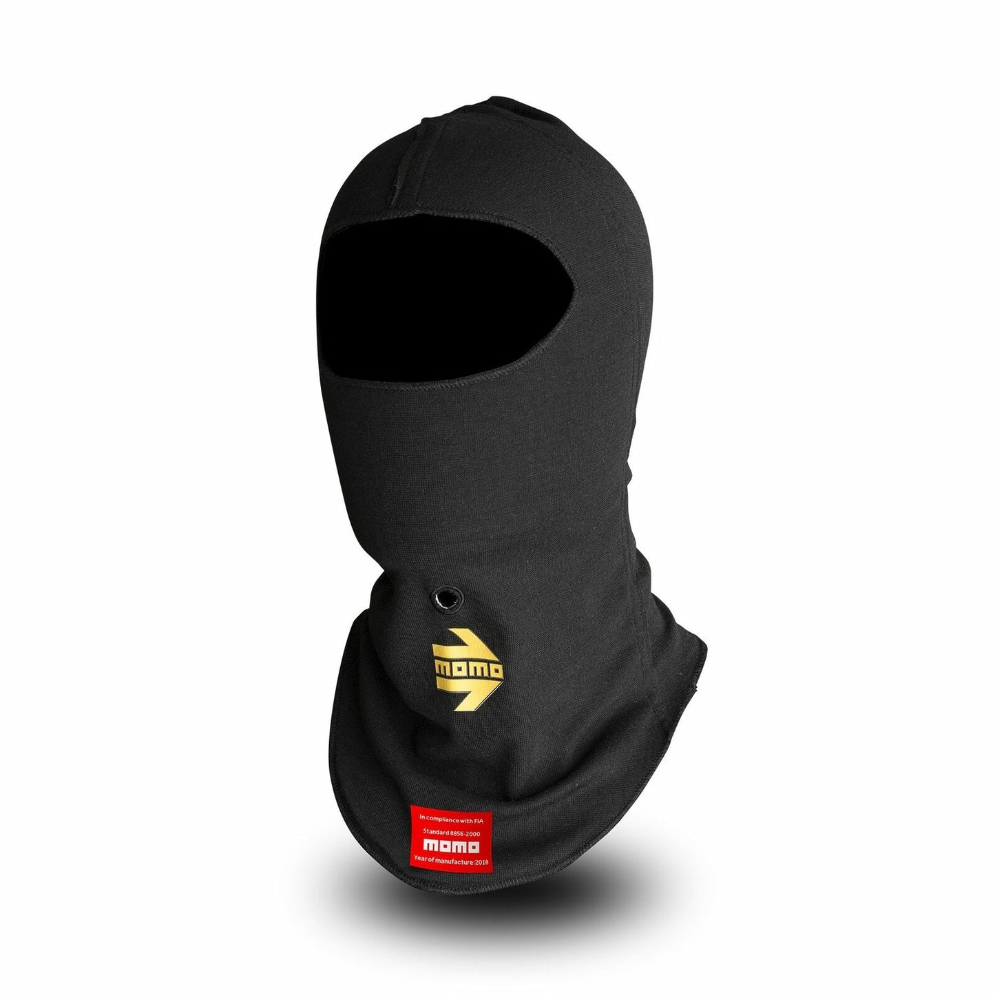 Momo Comfort Tech Racing Balaclava - Black (FIA Approved)